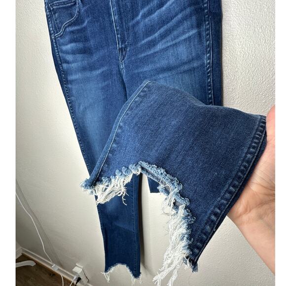 3x1 Eleta 1507 Authentic Straight Leg Raw Hem High Waist Jeans 29 - Picture 6 of 15